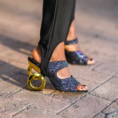 prada blue sparkly shoes